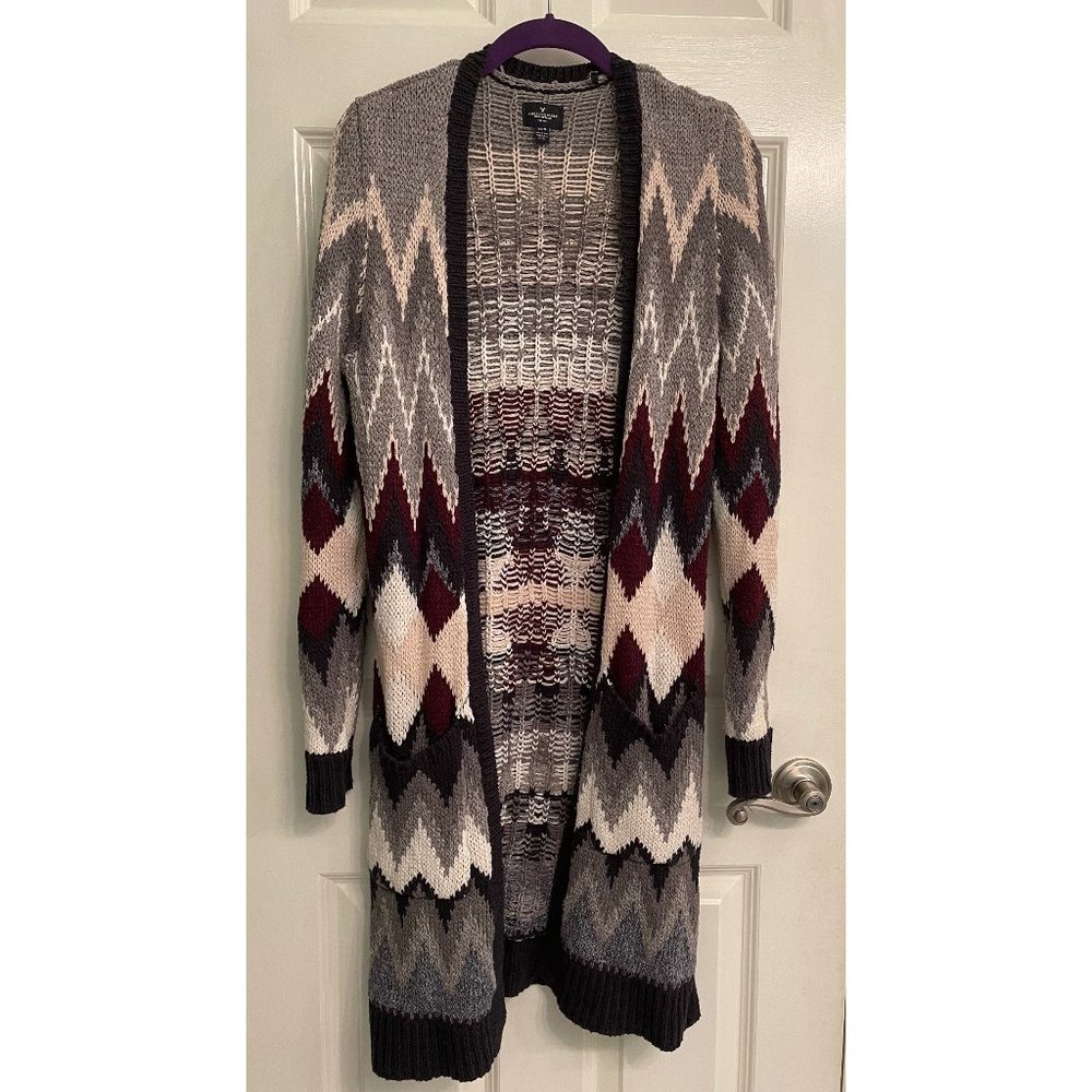 Striped cardigan